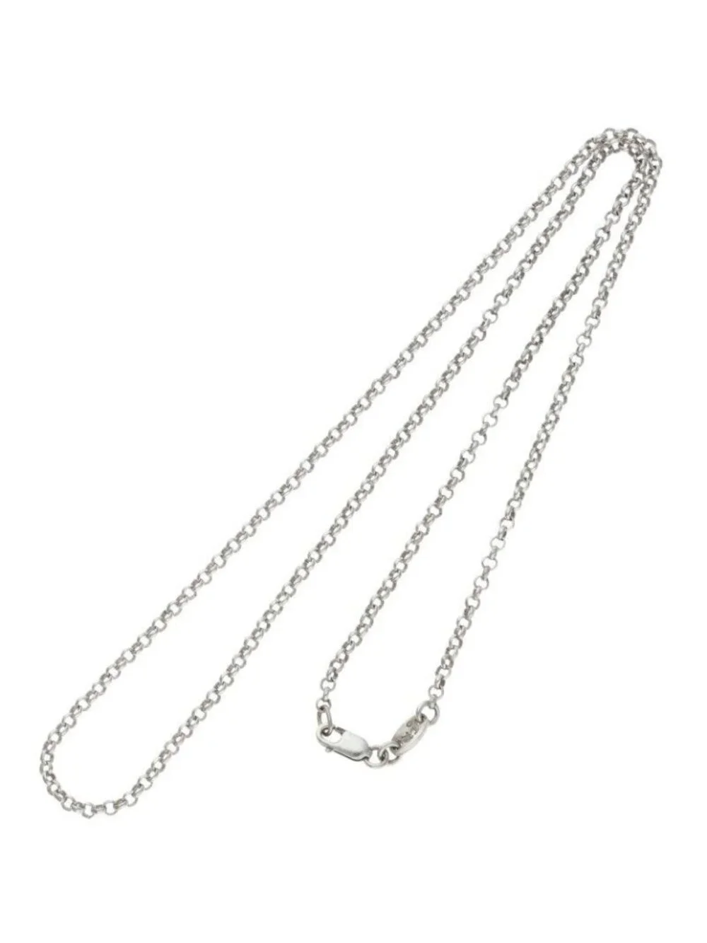 Chrome Hearts Neckchain Roll Chain Silver Necklace